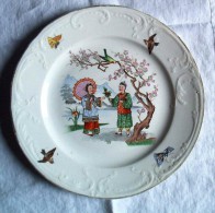 St-Amand - Ancienne Assiette - Oud Bord -old  Plate AS 1612 - Saint Amand (FRA)