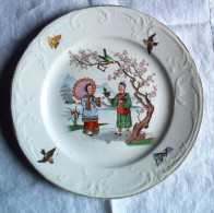 St-Amand - Ancienne Assiette - Oud Bord -old  Plate AS 1614 - Saint Amand (FRA)