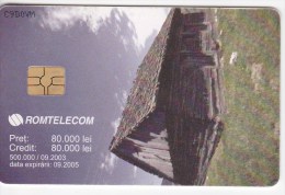Romania   , Phonecard   , 2005 ,   Lighthouses ,   Used - Vuurtorens