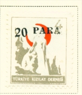 TURKEY  -  1952  Surcharges  20p On 4k  Mounted/Hinged Mint - Ungebraucht