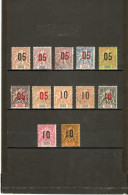 GRANDE COMORE  LOT TIMBRES  NEUFS *   N °20/29   DE 1912 - Unused Stamps