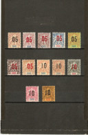 GRANDE COMORE  LOT TIMBRES  NEUFS *   N °20/29   DE 1912 - Ongebruikt