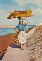 PORTUGAL,LEIRA,1963,Nazar é,nazareth,LAVADEIRA,blan Chisseuse,washer-woman,mé     Tier,équilibriste,rare - Leiria