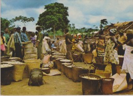 AFRIQUE,GABON,prés Congo Brazzaville,guinée,camero Un,marché D´arachides Dans La N´GOUNIE,sac,,photo Trolez,rare - Gabon