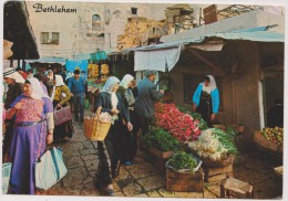 PALESTINE,BETHLEHEM,israe L,jerusalem,ville  Sainte,market Place,place Du Marché,avant Le Partage Des Territoires ,rare - Palestina