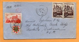 France 1952 Cover Mailed To USA - Autres & Non Classés