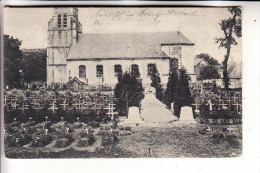 F 52150 BOURG SAINTE MARIE, Friedhof, 1.Weltkrieg, 1916, Deutsche Feldpost - Bourmont