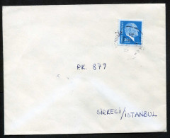 TURKEY, Michel 2430, 15 / X / 1979 Mersin Postmark - Lettres & Documents