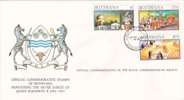 Botswana 1977 Silver Jubilee FDC - Botswana (1966-...)