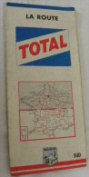 Carte MICHELIN TOTAL 1967 La Route France Nord & Sud - Michelin (guides)
