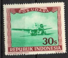 Indonesia 1949 - Meccanici Aeroplano Mechanics Airplane MNH ** - Indonésie