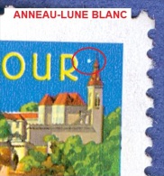 2002  N° 3492  ROCAMADOUR DEUX BANDES PHOSPHORESCENTE  OBLITÉRÉ 12.8.2002 YVERT TELLIER 0.60 € - Used Stamps