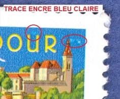 2002  N° 3492  ROCAMADOUR  DEUX BANDES PHOSPHORESCENTE 24.6.2002 OBLITÉRÉ YVERT TELLIER 0.60 € - Used Stamps