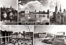 Merseburg - S/w Mehrbildkarte 3 - Merseburg