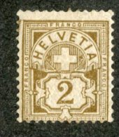 5251 Swiss 1882  Mi.#50 * Scott #69  (cat. 2.€) -Offers Welcome! - Ungebraucht