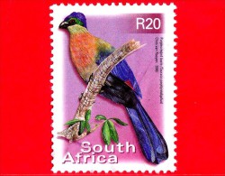 SUD AFRICA - SOUTH AFRICA - USATO - 2000 - Fauna - Uccelli - Birds - Purplecrested Lourie (Tauraco Porphyreolophus) - 20 - Used Stamps