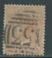 Maurice N° 38 O Victoria 1 S. Jaune Oblitération Moyenne, Sinon TB - Mauritius (...-1967)