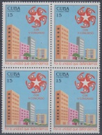 1998.4- * CUBA 1998. MNH. 5 CONGRESO CDR. BLOCK 4. - Ongebruikt