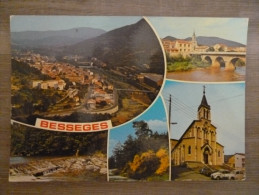 BESSEGES (30). MULTIVUES . ANNEE 1988.TBE. - Bessèges