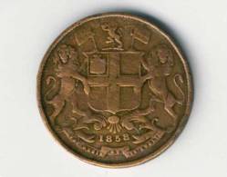 Inde Britannique -  EAST INDIA COMPANY - One Quarter Anna - 1858 - Inde