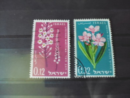 TIMBRE ISRAEL YVERT N° 201.202 - Used Stamps (without Tabs)