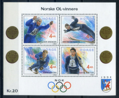 Norway 1992 Noruega / Winter Olympic Games Lillehammer 1994 MNH Juegos Olimpicos De Invierno / Iy11   30-39 - Inverno1994: Lillehammer