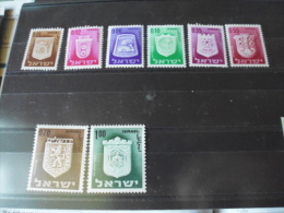 TIMBRE ISRAEL YVERT N° 271...............285** - Neufs (sans Tabs)