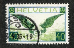 5270 Swiss 1929  Mi.#234z  (o)  Scott #C14a  (cat. 90.€) -Offers Welcome! - Used Stamps