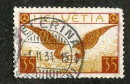 5271 Swiss 1929  Mi.#233x  (o)  Scott #C13  (cat. 60.€) -Offers Welcome! - Gebraucht