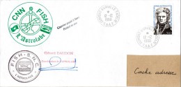 Polaire : Bateaux Aux TAAF. L´Astrolabe En Terre Adélie. Cachet Dumont D´Urville 12/12/1990 - Cartas