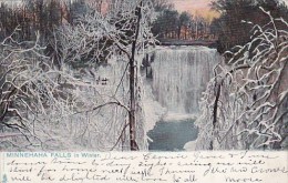 Minnehaha Falls In Winter Saint Paul Minnesota 1906 - St Paul