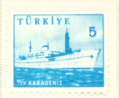 TURKEY  -  1959  Pictorial Definitives  5k  Mounted/Hinged Mint - Ungebraucht