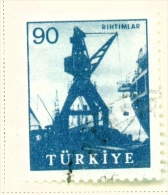 TURKEY  -  1959  Pictorial Definitives  90k  Used As Scan - Usati