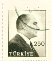 TURKEY  -  1959  Pictorial Definitives  250k  Used As Scan - Oblitérés