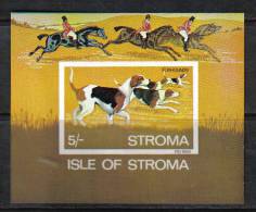 BOL1543 - STROMA , SCOTLAND ISLE :  5 /-  Cane Foxhounds  *** - Local Issues