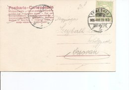 Hongrie ( Carte Postale De 1905 De Temesvar Vers Orsovan à Voir) - Cartas & Documentos