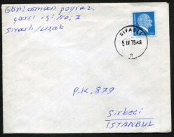 TURKEY, Michel 2430, 5 / IV / 1978 Sivasli - Usak Postmark - Storia Postale