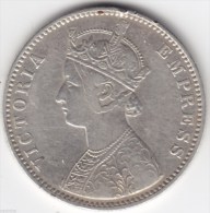 @Y@    BRITISH India   1 Rupee 1901 VF (2338) - Inde