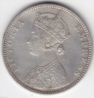 @Y@    BRITISH INDIA    1 Rupee 1888 B Incuse (2341) - Indien