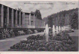 AK Bad Elster - Wandelhalle Mit Springbrunnen Und Badekaffee - 1942 (11759) - Bad Elster