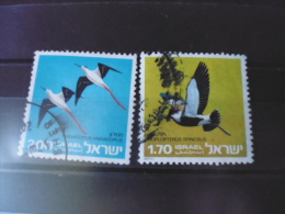 TIMBRE ISRAEL YVERT N°588.589 - Gebraucht (mit Tabs)