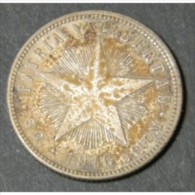 1916-MN-3 CUBA. KM 13.2 SILVER 20c STAR 1916. ESTRELLA RADIANTE. XF PLUS UNC - Cuba