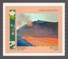 Italy - Mount Etna 2014 - Natural Heritage - Eruption, Landscapes, Paysages, Lava, Volcano Volcan Vulkan, Unesco MNH - 2011-20: Mint/hinged