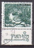 Israel  598x , O , (M 829) - Used Stamps (with Tabs)