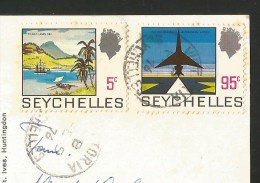 SEYCHELLES Mahe BEACH HOTEL Port Claud 1976 - Seychelles