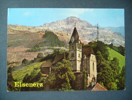 Austria: EISENERZ - Steiermark, Oswaldi Kirche, Erzberg - Posted 1984 - Eisenerz