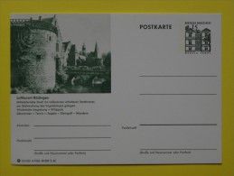 BÜDINGEN - HESSEN / 1965 - 15 PF. BAUWERKE BILDPOSTKARTE A9/66  (ref E544) - Cartes Postales Illustrées - Neuves
