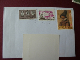 Briefomslag Met Zegel Nr. 1566 + 1782 + 2489 °    (201300128) - Enveloppes
