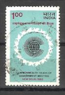 India, 1983, Commonwealth Head Of Government Meeting , 1 V,  FINE USED - Oblitérés