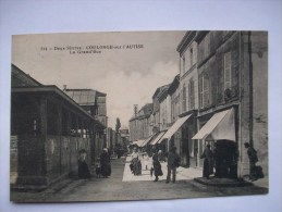 Réf: 75-3-78.              COULONGE-SUR-l'AUTIZE      L'AUTISE.   La Grand'Rue. - Coulonges-sur-l'Autize